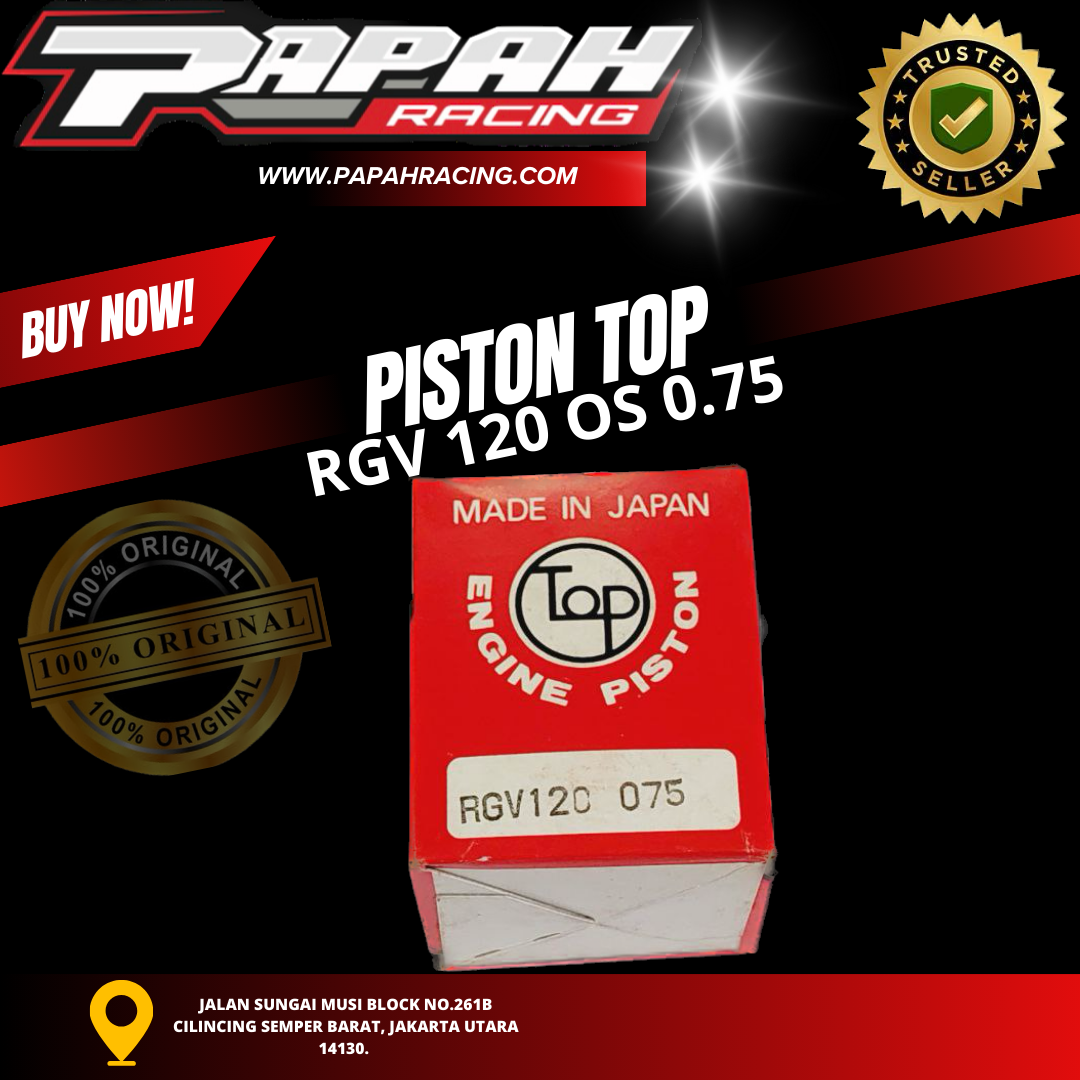 PISTON TOP RGV120 OS - 0.75